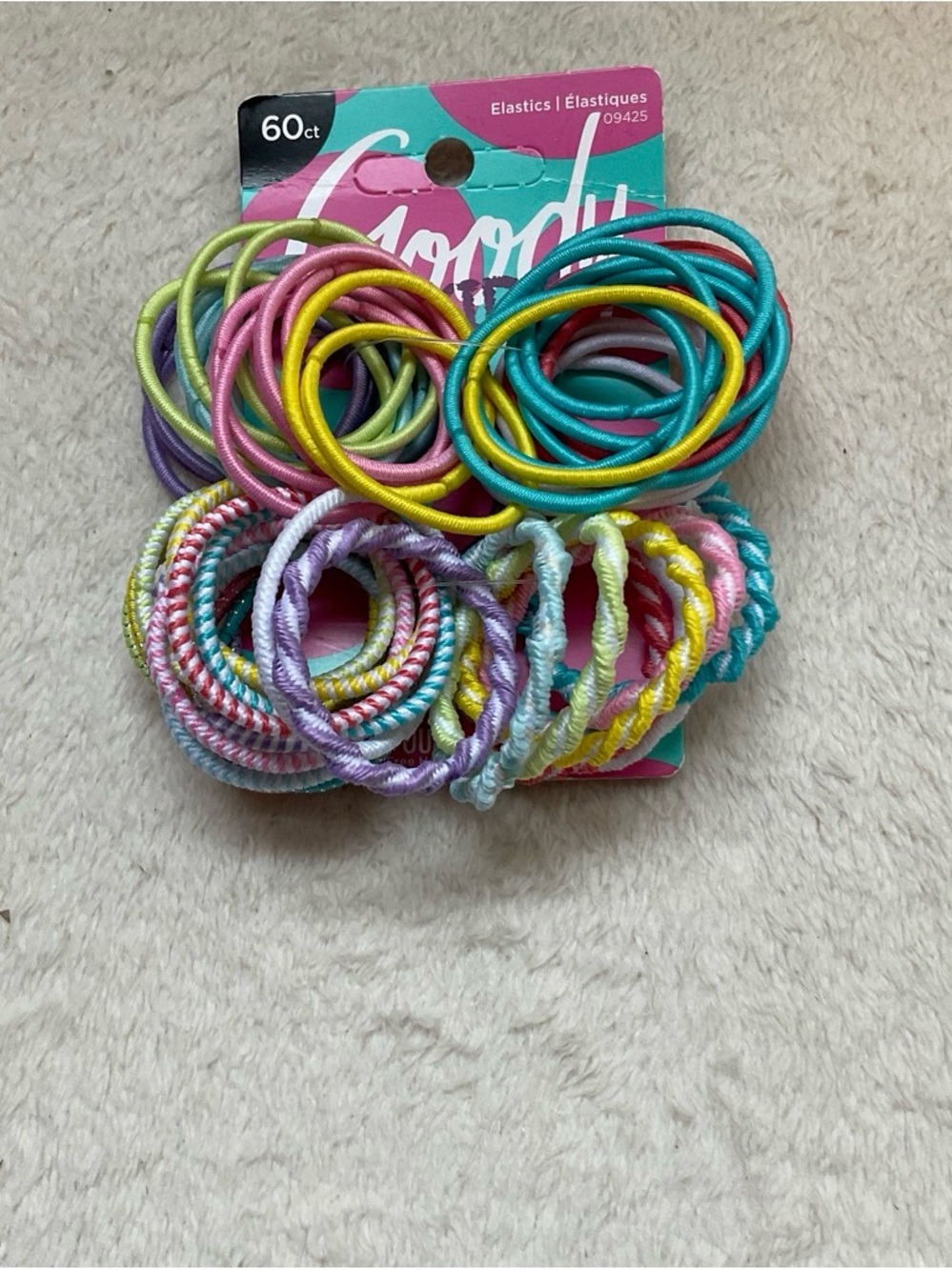 Groovy Pastel Kids Hair Elastics - Multicolor Pack